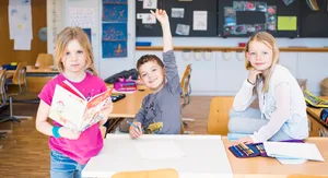 Header_first_explainer Now the first graders are talking