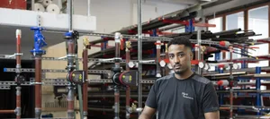 Yonatan Paulos, Heizungsinstallateur, 2 Lj.; Marti Haustechnik; Menznau Yonatan Paulos: Lehre als Heizungsinstallateur.