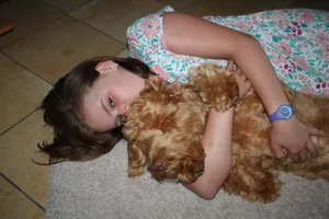 Sunny_gets_cuddledled-scaled Come un cane arricchisce la nostra famiglia